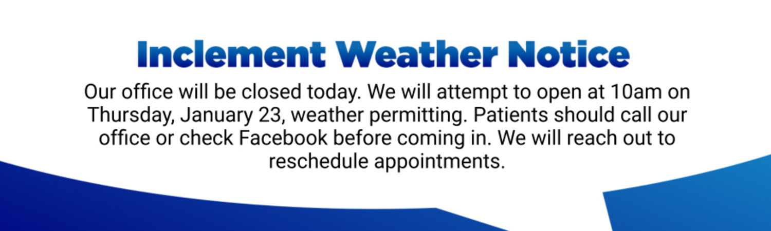 Inclement Weather Notice