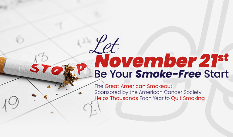 Great American Smokeout November 21st